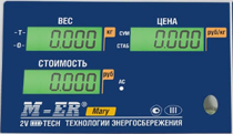 Пленочная панель передняя 223 АС LCD в Кирове