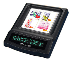 Настольный вакуум-флуоресцентный (VFD) Дисплей покупателя с монетницей DSP802U в Кирове