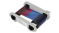 Полноцветная лента (YMCKOK) для двусторонней печати на 500 оттисков с чистящим роликом в Кирове